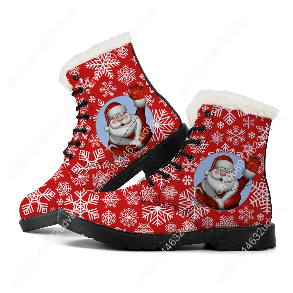 Christmas Plush Boots Mens Wom - Outdoor Lighting For Christmas 评论和价格