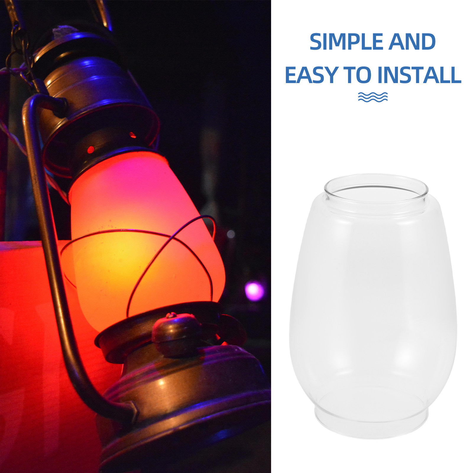 Clear Glass Lantern Globes for - Lighting Wedding Outdoor 评论和价格