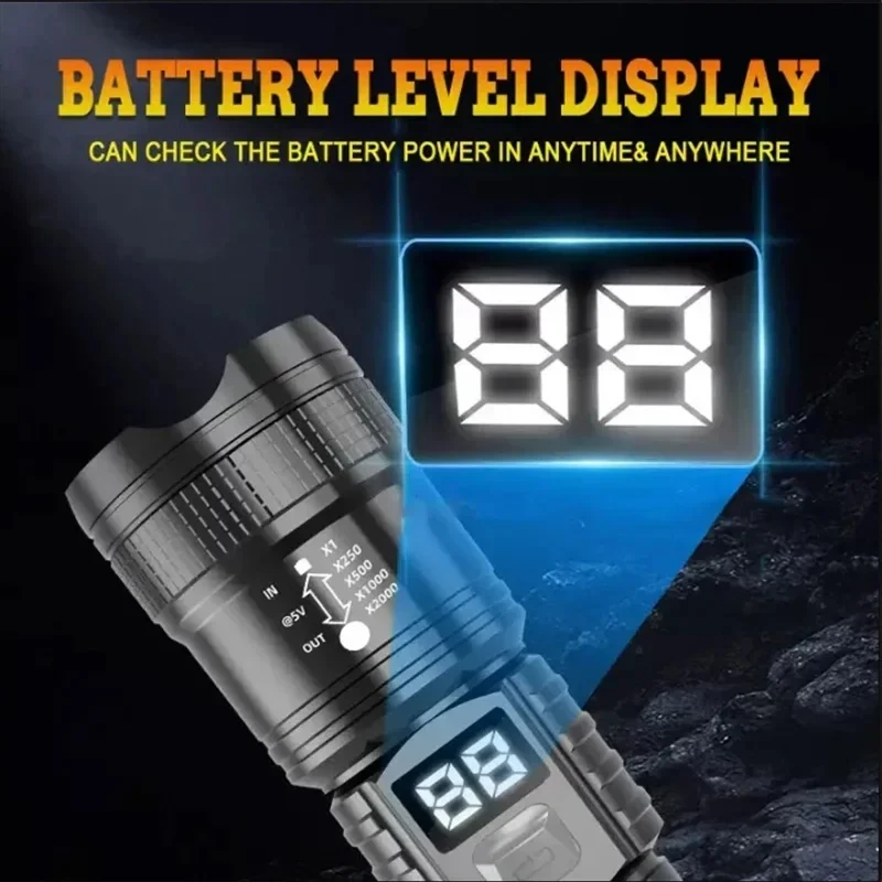 P50 High Brightness Flashlight - Outdoor Lighting Quality 评论和价格