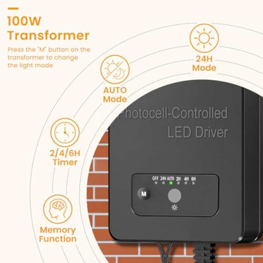 RGBW Low Voltage Landscape Lig - Outdoor Lighting Kit With Transformer 评论和价格