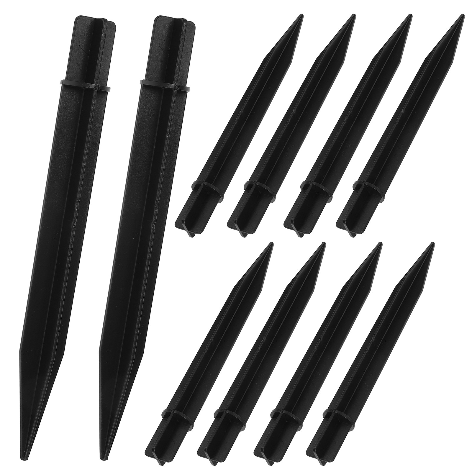 10Pcs ABS Plastic Ground Stake - Outdoor Lighting Yard Stakes 评论和价格