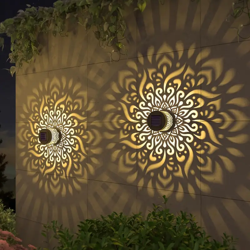 Solar Wall Lights solar hollow - Outdoor Lighting For Christmas 评论和价格
