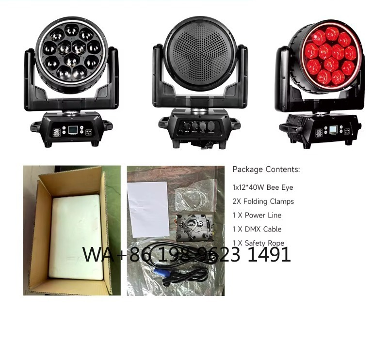 RGBW 4in1 Bee Eyes DMX Moving  - Lighting Wedding Outdoor 评论和价格