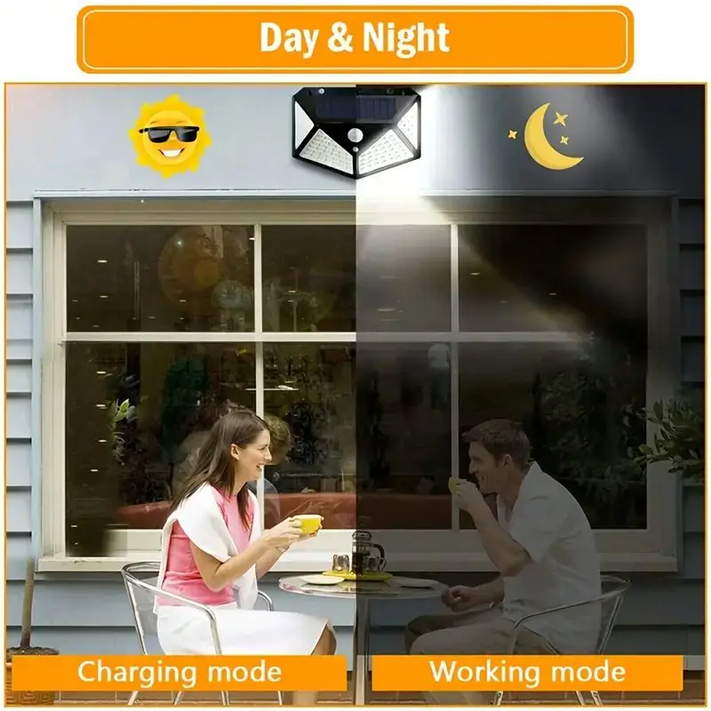 100LED Outdoor Solar Garden Li - Outdoor Lighting With Outlet 评论和价格