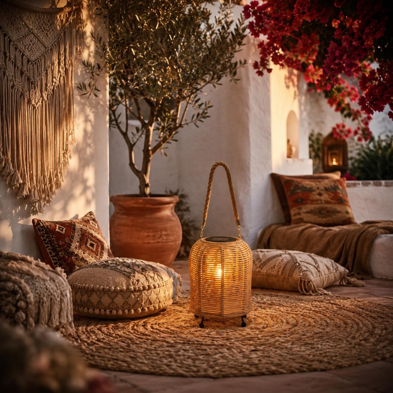 Handwoven Solar Lantern Warm L - Solar Lantern Hanging 评论和价格