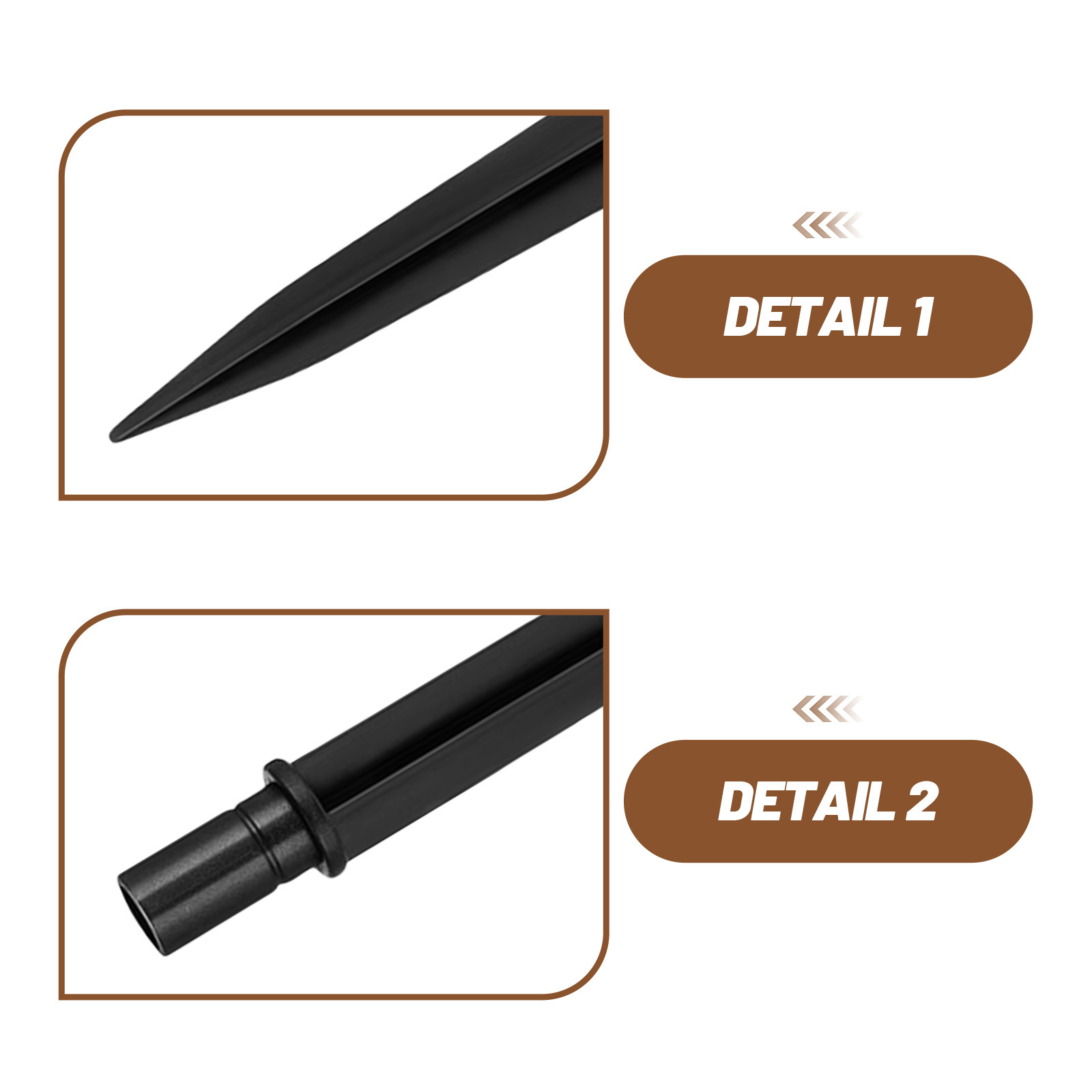 15Pcs Plastic Garden Light Gro - Outdoor Lighting Yard Stakes 评论和价格