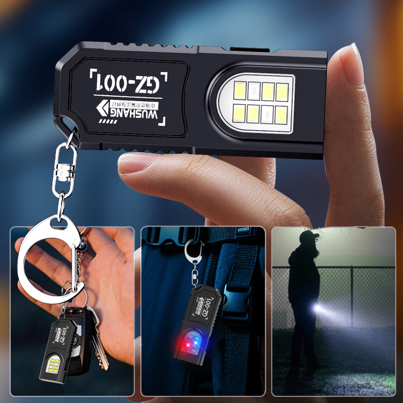 Portable Keychain LED COB Flas - Outdoor Lighting Electric 评论和价格