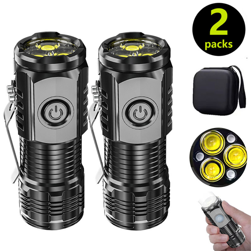 Mini 3LED Flashlight With Pen  - Outdoor Lighting Quality 评论和价格