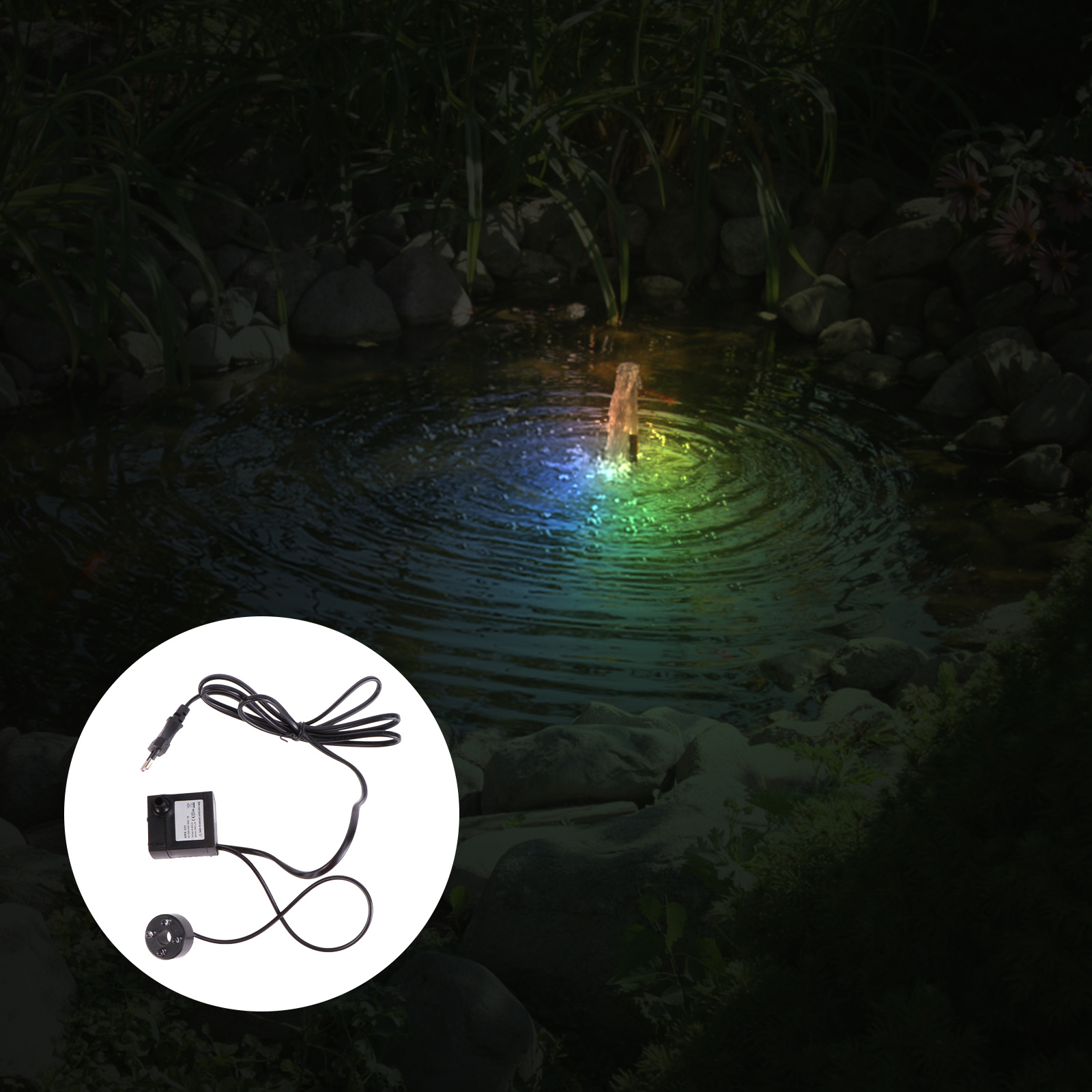 5W Submersible Circulating Wat - Pond Light Submersible 评论和价格