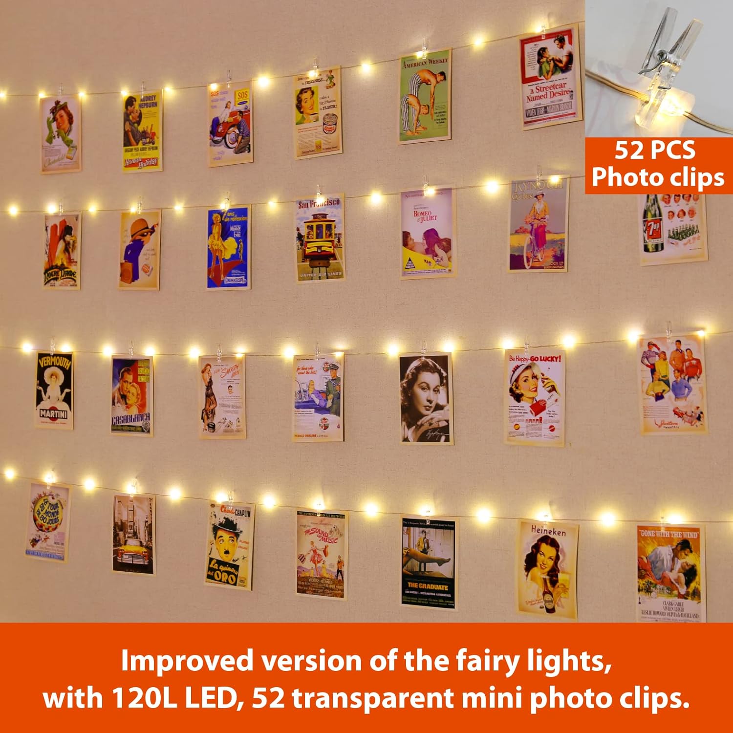 120LED 40Ft Fairy String Light - Outdoor Lighting Usb 评论和价格
