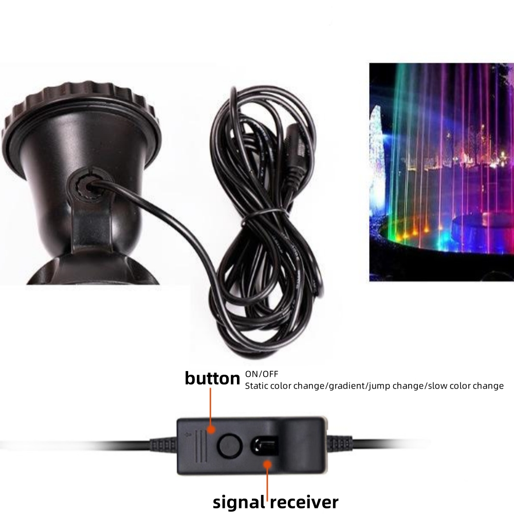 IP68 Waterproof LED Underwater - Pond Light Submersible 评论和价格
