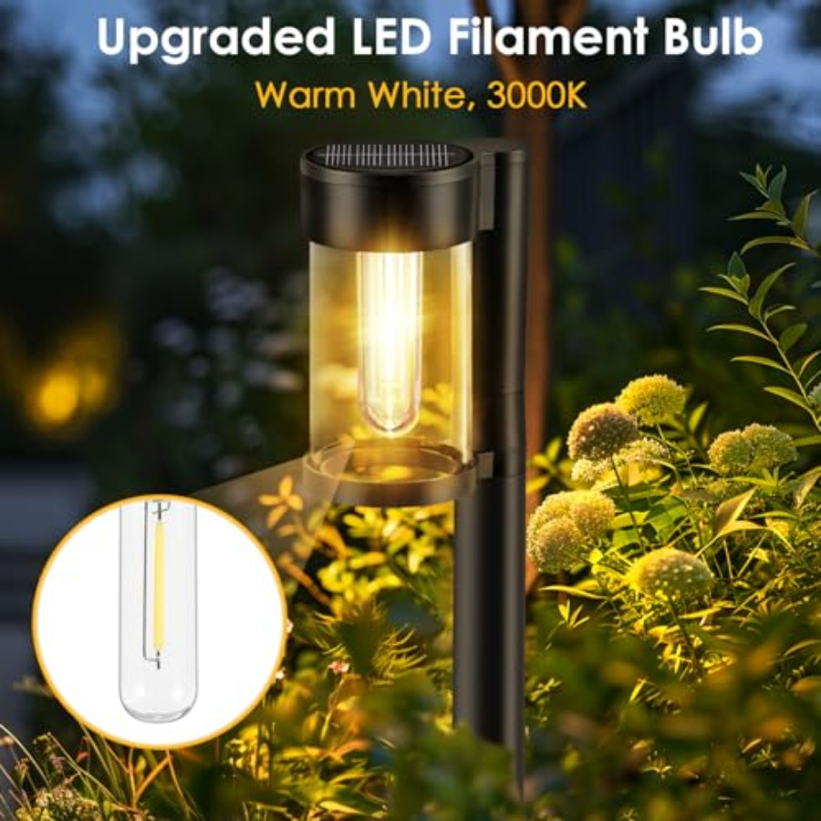 Solar Pathway Lights Outdoor,  - Outdoor Lighting Pathway 评论和价格