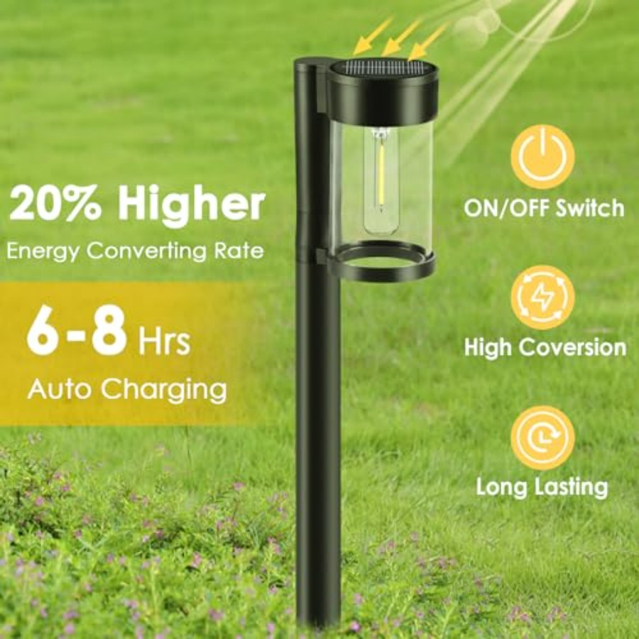 Solar Pathway Lights Outdoor,  - Outdoor Lighting Pathway 评论和价格