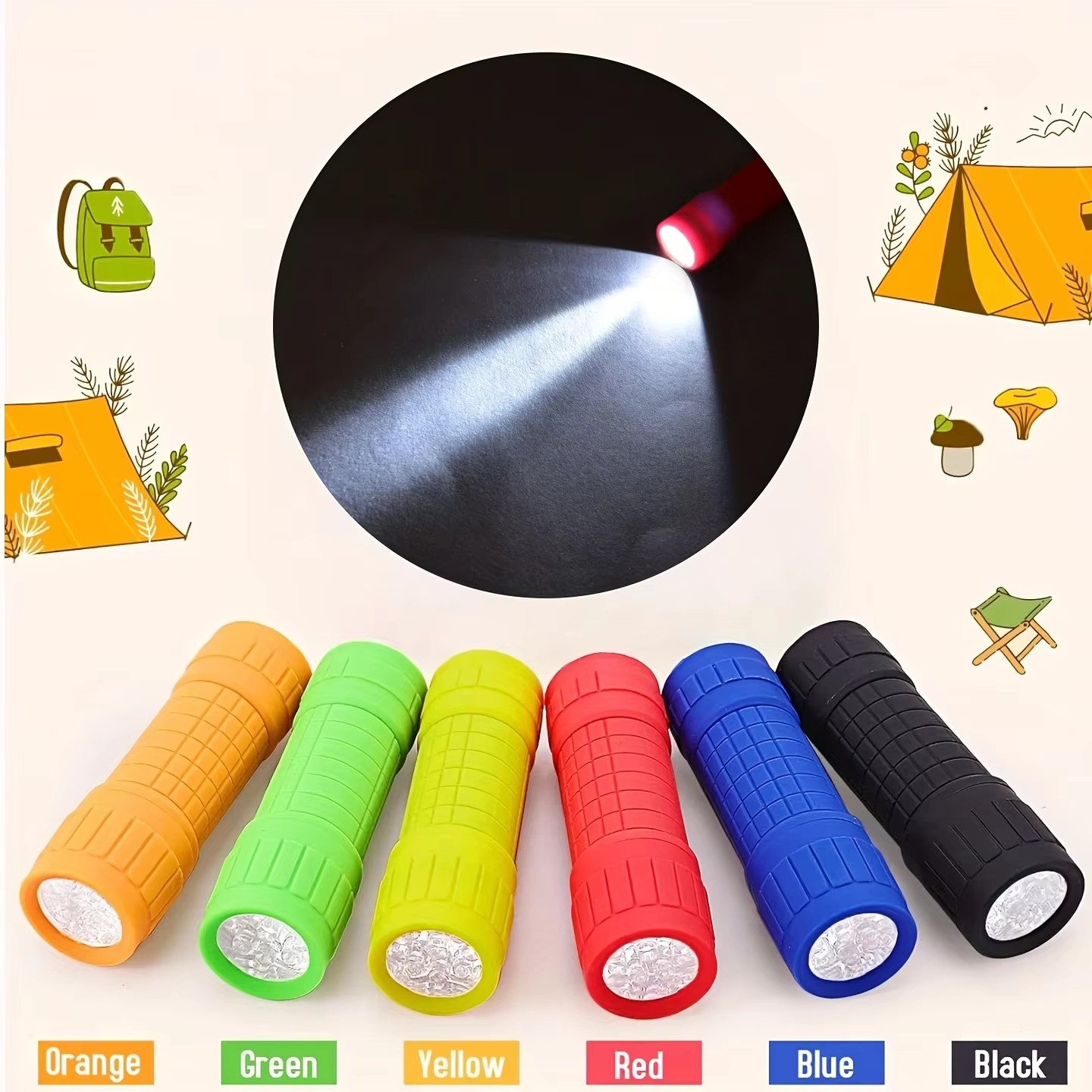 Mini Portable LED Flashlight N - Outdoor Lighting Quality 评论和价格
